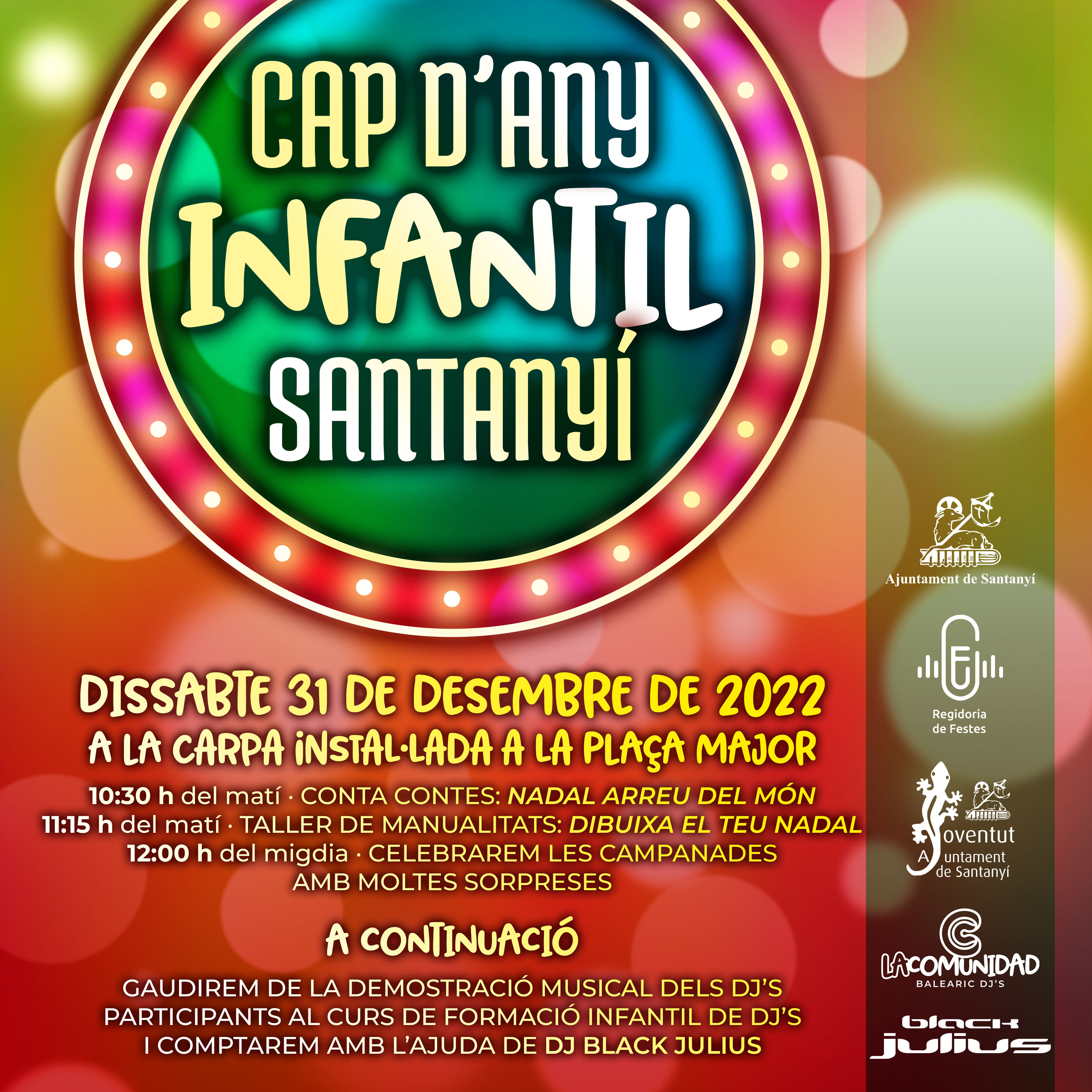 aj santanyi cap d'any infantil 2022