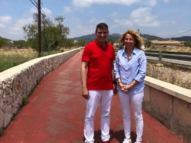nova il·luminació del passeig que va de Cala d’Or a Calonge