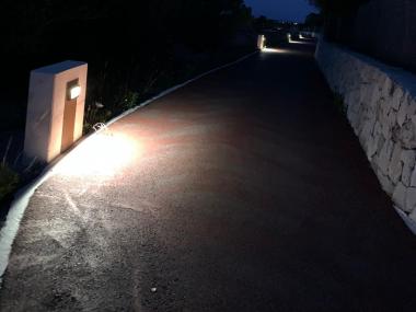 nova il·luminació del passeig que va de Cala d’Or a Calonge
