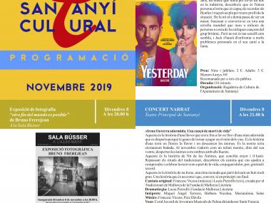 SANTANYÍ CULTURAL NOVEMBRE