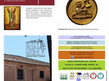 SANTANYÍ CULTURAL NOVEMBRE