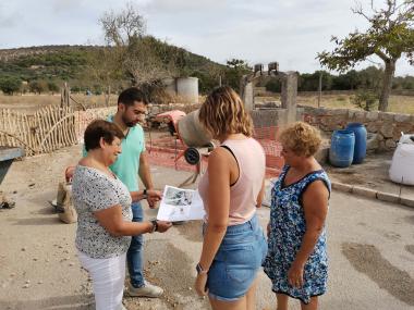 Comencen les obres de millora i embelliment de l’entorn del Pou del Rei de s’Alqueria Blanca