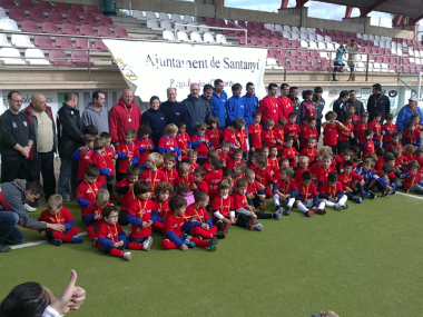 Santanyí acull una jornada de promoció de futbolet per a nins i nines de tres a cinc anys