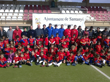 Santanyí acull una jornada de promoció de futbolet per a nins i nines de tres a cinc anys