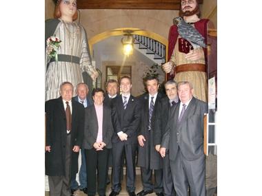 Els Gegants tanquen les festes de Sant Andreu a Santanyí