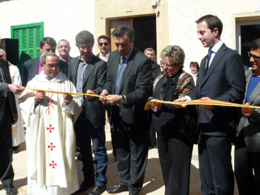 Inaugurada la Plaça Sant Josep de s’Alqueria Blanca amb un gran èxit de públic