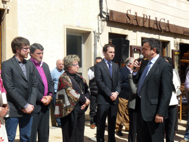 Inaugurada la Plaça Sant Josep de s’Alqueria Blanca amb un gran èxit de públic