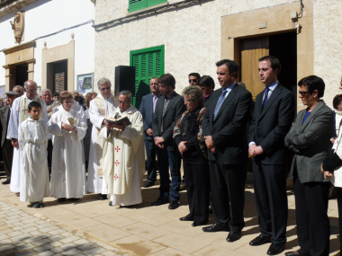 Inaugurada la Plaça Sant Josep de s’Alqueria Blanca amb un gran èxit de públic