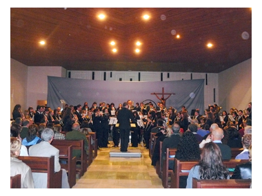Les bandes de música de Santanyí i Cala d’Or s’uneixen per primera vegada en el concert dedicat a Santa Cecília