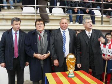 La Copa del Món de 2010 i el president de la Federació Espanyola de Futbol, principals protagonistes de l’acte d’inauguració