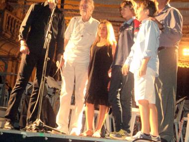 Magistral actuació de Pedro Fuentes, Álvaro Chaves, Sílvia Fluixà, Banda de Música i corals de Santanyí a la Nit de Sarsuela