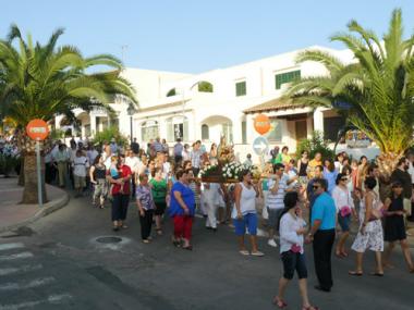 Molta devoció i gran participació a la processó marítima de Cala d’Or en honor a Santa Maria del Mar