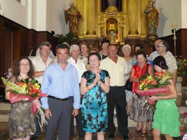 Gegants, Caparrots i xeremiers a les festes de Sant Roc de s’Alqueria Blanca