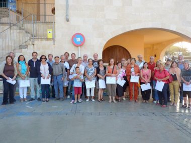 Gran varietat d’estils i tècniques artístiques a la XIII Trobada de Pintors Santanyí 2012 