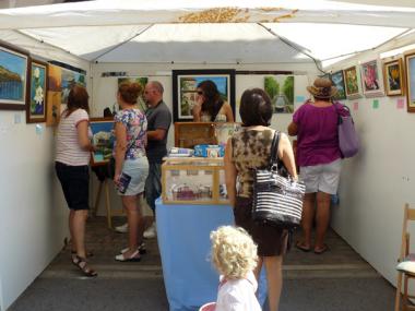 La Mostra d’Art i Artesania SantanyíArt 2012 se celebra amb gran èxit de públic i participació d’estands
