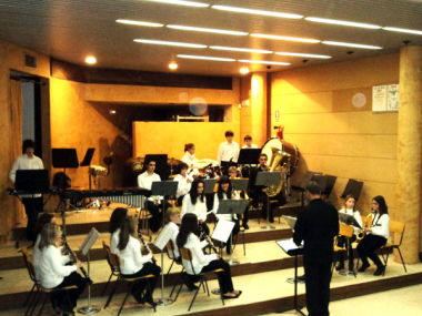 Els alumnes de l’Escola Municipal de Música de Santanyí demostren el que han aprés durant el curs