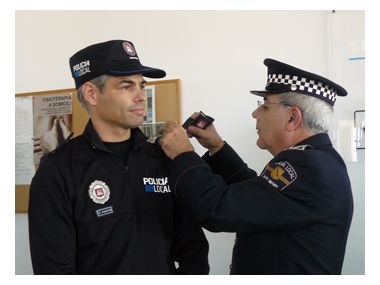 La Policia local compta amb un nou Oficial en Cap en substitució del Subinspector en Cap