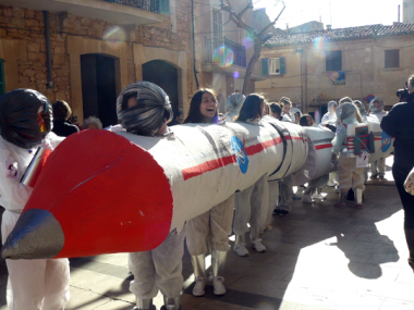 Ruetes i Rues per a un carnaval original i molt festós al municipi de Santanyí