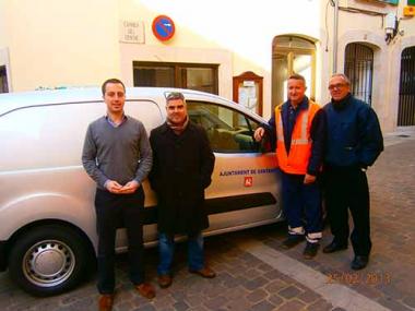 La brigada municipal de Cala d’Or compta amb una nova furgoneta