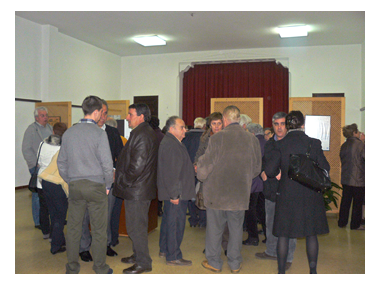 Gran èxit a l’acte d’inauguració de l’exposició sobre el Dia de la Dona a s’Alqueria Blanca