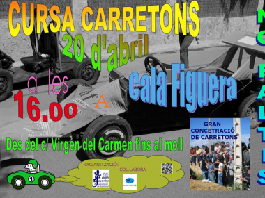 Cala Figuera serà escenari d’una divertida cursa de carretons que tindrà lloc dissabte, 20 d’abril