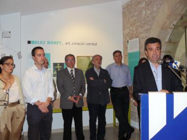 Èxit rotund a l’acte d’inauguració del Centre de Poesia Contemporània Blai Bonet