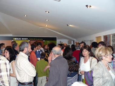 Èxit rotund a l’acte d’inauguració del Centre de Poesia Contemporània Blai Bonet