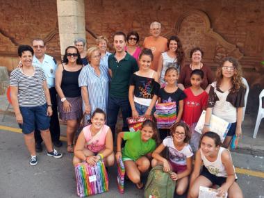 Al voltant de 400 nins i nines han participat enguany en el concurs de dibuix damunt l’asfalt