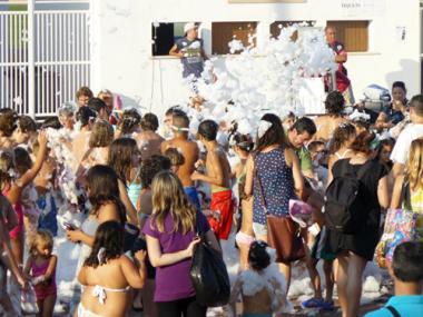 Horabaixa de jocs inflables i sabonera