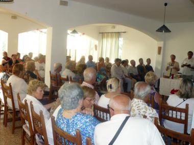 HOMENTAGE A LA GENT GRAN DE CALA LLOMBARDS