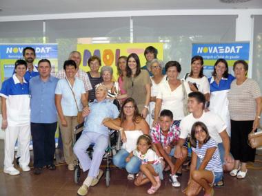 EL PADRÍ DE SANTANYÍ BARTOMEU PUIG CELEBRA ELS SEUS 105 ANYS BEN ACOMPANYAT 