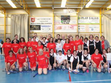 PARTIT DE BÀSQUET SOLIDARI A FAVOR DE  L’ASSOCIACIÓ ESPANYOLA CONTRA EL CÀNCER