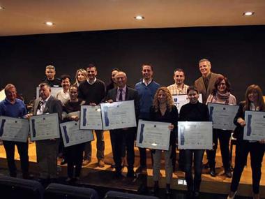 DOTZE EMPRESES DE SANTANYÍ REBEN LA CERTIFICACIÓ DE QUALITAT SICTED 