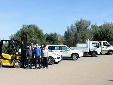 SANTANYÍ PRESENTA ELS NOUS VEHICLES OFICIALS