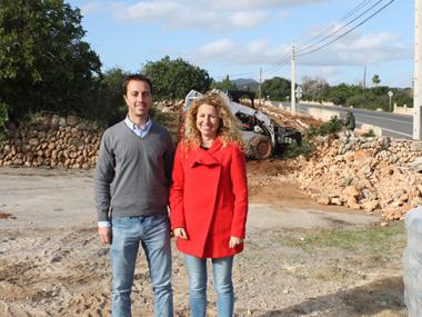 S’INICIEN LES OBRES DEL RECLAMAT PASSEIG PER A VIANANTS I CICLISTES  DE CALA D’OR A CALONGE