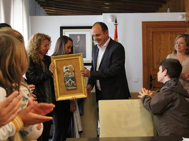 ELS ALUMNES DE SANTANYÍ VISITEN EL MUNICIPI DE SANTA EULÀLIA DINS EL MARC DE CIUTAT AMIGA DE LA INFÀNCIA