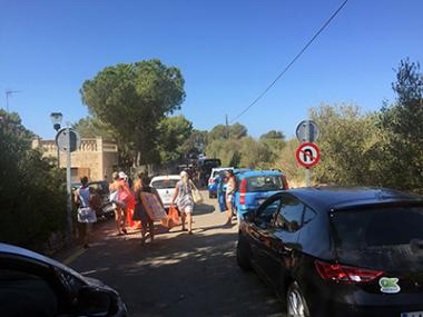 L’AJUNTAMENT DE SANTANYÍ, PENDENT D’HABILITAR NOUS APARCAMENTS A CALA S’ALMONIA