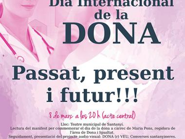 SANTANYÍ ESTRENARÀ UN PROJECTE AUDIOVISUAL AMB MOTIU DEL DIA DE LA DONA