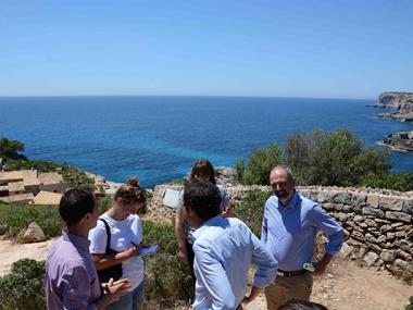 EL CONSELLER DE ENERGIA I MOBILITAT VISITA SANTANYÍ I CALA D’OR