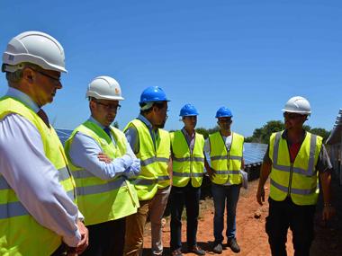 EL CONSELLER DE ENERGIA I MOBILITAT VISITA SANTANYÍ I CALA D’OR