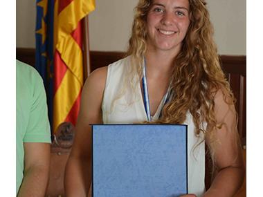 Recepció a Aida Bauçà a l’Ajuntament de Santanyí