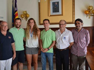 Recepció a Aida Bauçà a l’Ajuntament de Santanyí