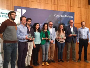 Santanyí rep el reconeixement per la seva feina en reciclatge de vidre