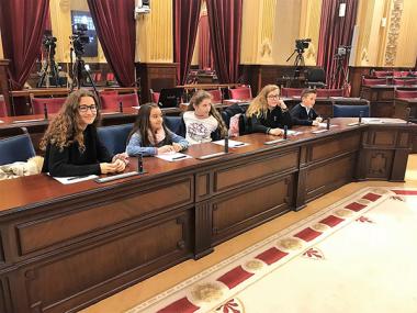 Santanyí, un any més, present al Parlament Infantil de les Illes Balears que organitza UNICEF
