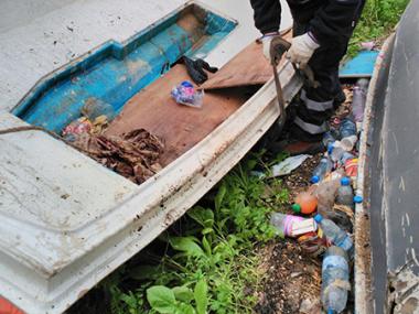 L’Ajuntament de Santanyí retira 9 pasteres que romanien a Cala Figuera
