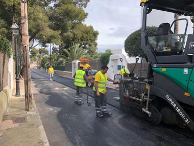 L’Ajuntament inverteix 270.000 € en la millora de carrers, zones verdes i espais públics de Cala d’Or