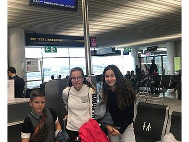 Tres alumnes de Santanyí participen a la V Trobada de Ciutats Amigues de la Infància a Oviedo