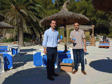 L’Ajuntament repartirà 90.000 cendrers aquest estiu per les platges de Santanyí