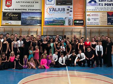 Jornada de tecnificació de ball esportiu a Santanyí