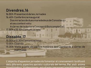 Arriben les III Jornades d’Estudis Locals de Santanyí